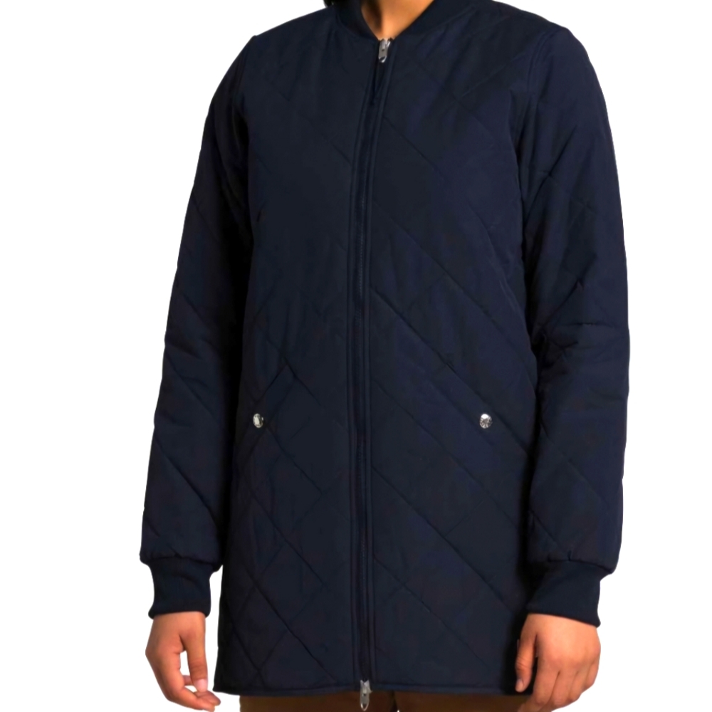 The North Face Navy Quilted Jacket